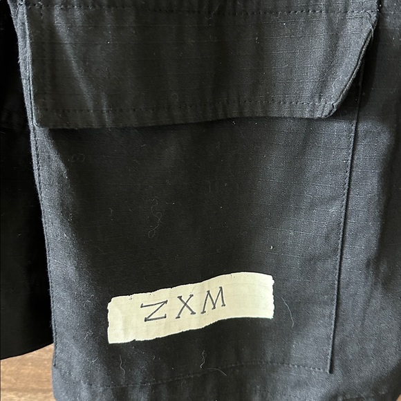 OFF-WHITE Diagonal Brushed Field Military Jacket | Virgil Abloh | Small | Black - Picture 6 of 16